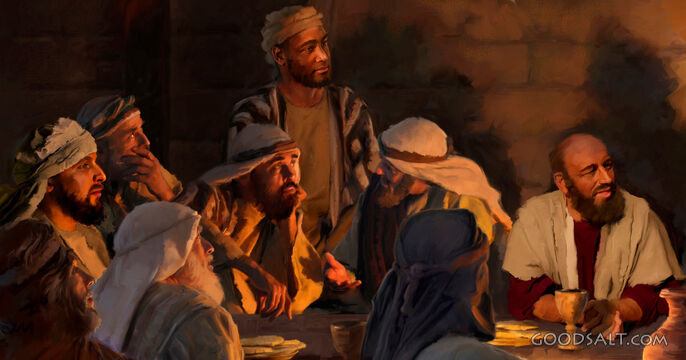 At the Last Supper