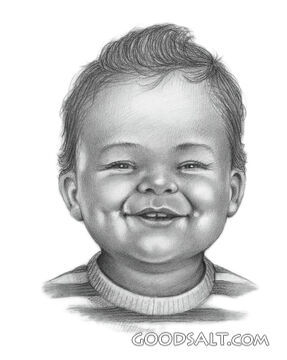 Baby Face Smiling