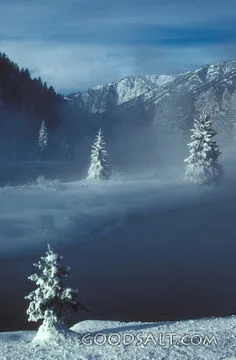 Stillness Over the Snowy Mountains