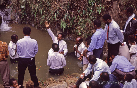 Baptism at Keti, Papua New Guinea
