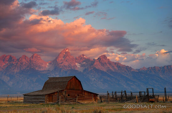 Barn in the Tetons