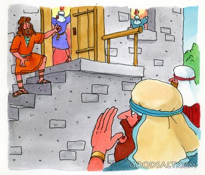 Believers at Pentecost