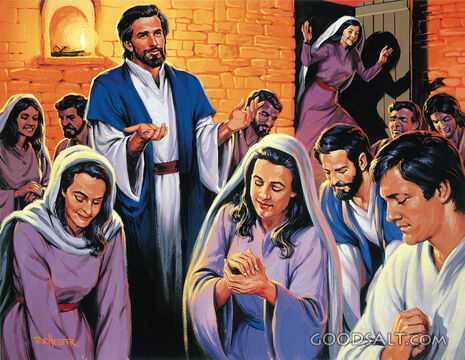 Believers Pray for Peter