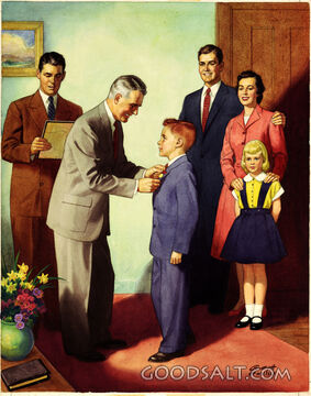 Boy Receiving Medal