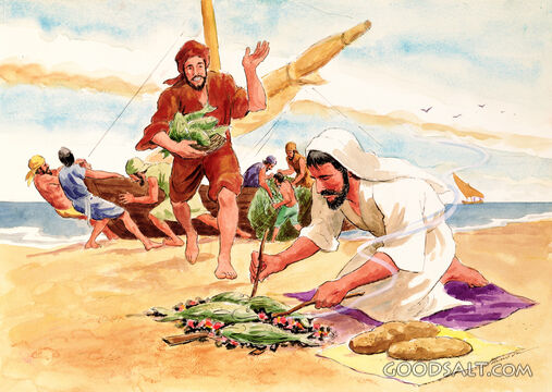 Breakfast on the Seashore