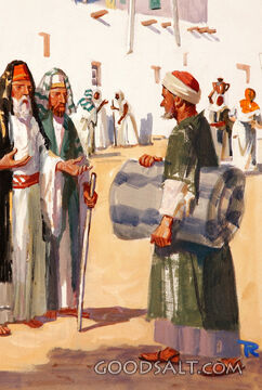 Healed Paralytic Carrying His Mat