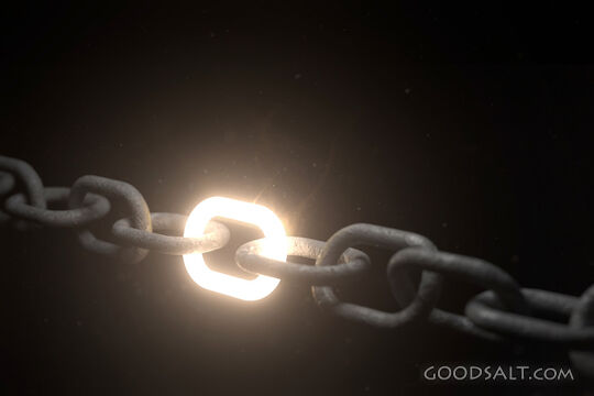 Chain with one strong link