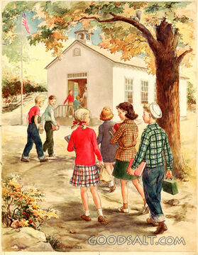 Children Going to School