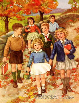 Children Going to School