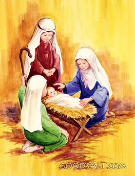 Children Nativity Scene