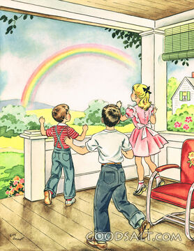 Children See Rainbow