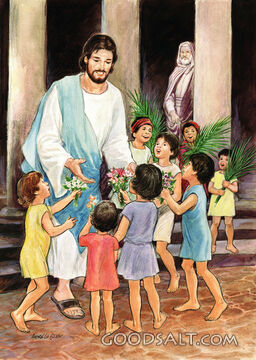 Children Singing to Jesus