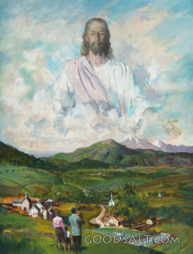 Christ in the Clouds