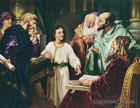 Christ in the Temple with Doctors