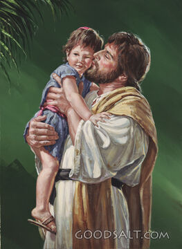 Christ Kissing Child