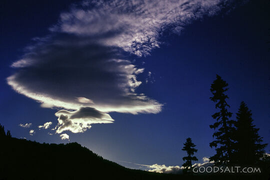 Clouds over Mt. Rainier