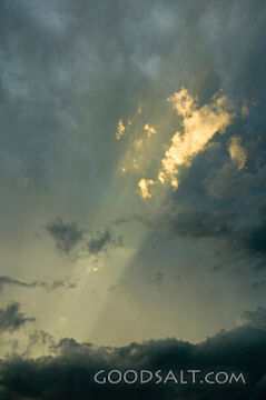 Clouds Reflecting Light
