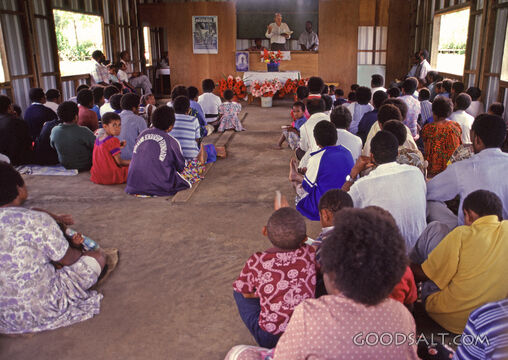 Country Church in the Highlands of Papua New Guinea