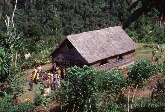 Country Church in the Highlands of Papua New Guinea