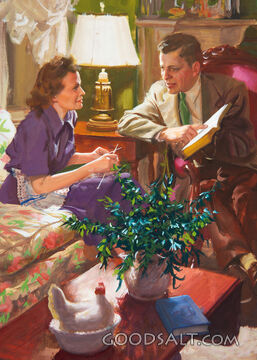 Couple Study the Bible