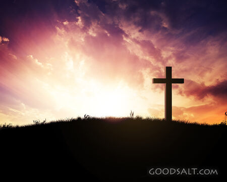 Cross at Sunset