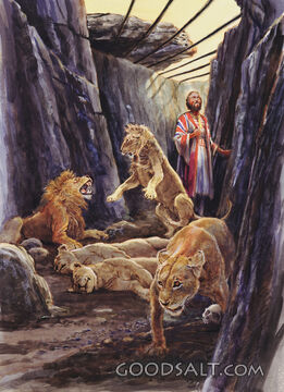 Daniel in Lion&#039;s Den