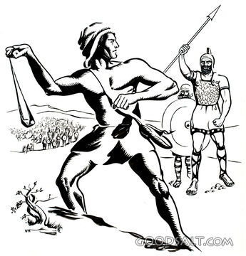 David and Goliath