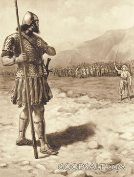 David and Goliath