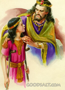 David Cares for Mephibosheth