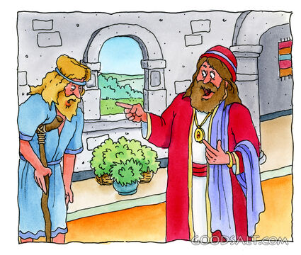 David Is Kind to Mephibosheth