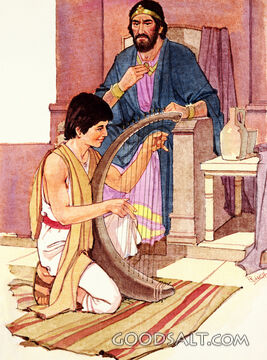 David Plays for Saul