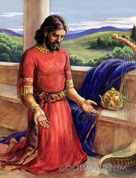 David Praying