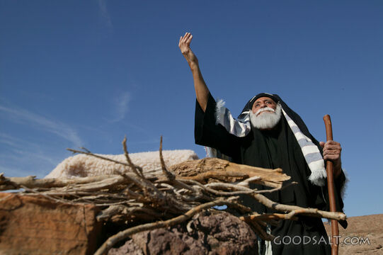 Patriarch Offering the Lamb