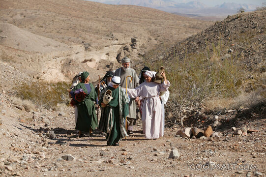 Israelites Journey Through the Wilderness