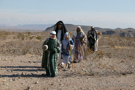 Israelites Journey Through the Wilderness