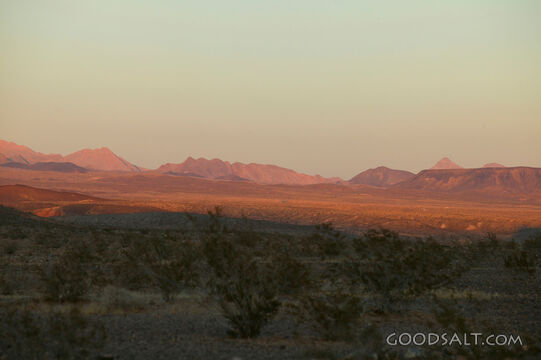Wilderness Mountains at Dusk