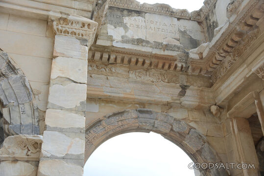 Detail of Celsus Library, Ephesus