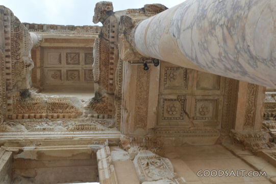 Detail of Celsus Library, Ephesus