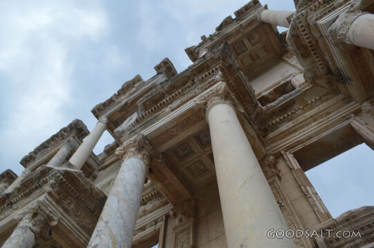 Detail of Celsus Library, Ephesus