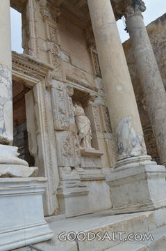 Detail of Celsus Library, Ephesus