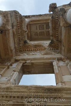 Detail of Celsus Library, Ephesus