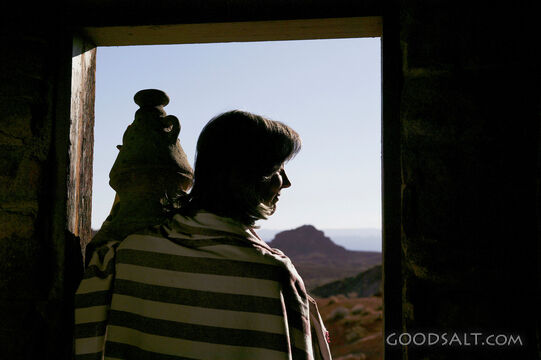 Woman with Clay Jar at the Doorway