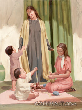 Dorcas Helps the Needy