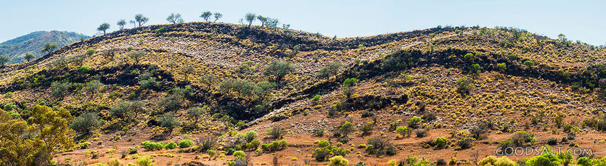 Dramatic outback lighting and scenery.