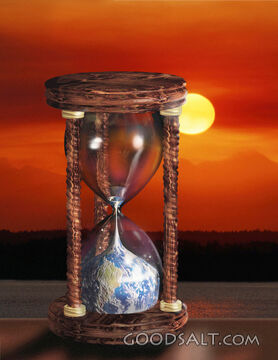 Earth in Hourglass