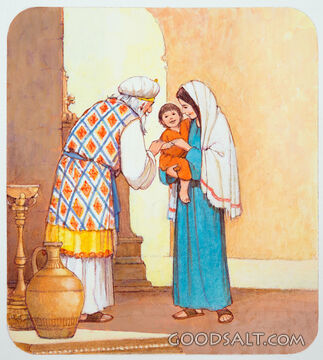 Eli Meeting Samuel