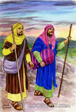 Emmaus Road, 1: Two Sad Men