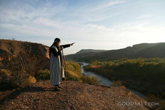 Moses Overlooking the Promised Land