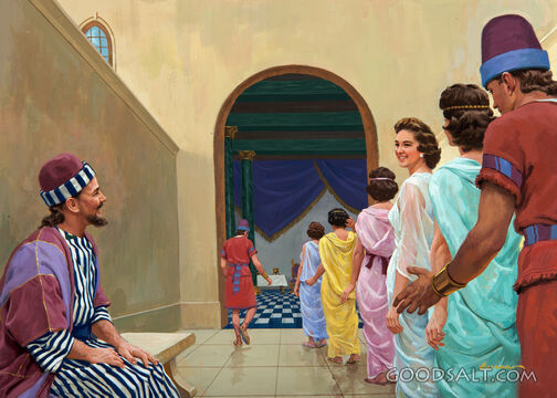 Esther Going to See King Xerxes