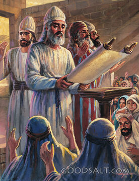 Ezra Reads God's Laws